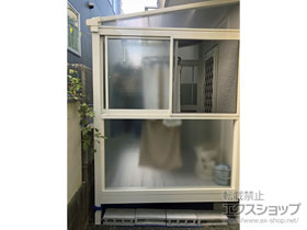 のテラス囲い・サンルーム サニージュ F型 床納まり ランマ無 積雪〜20cm対応 施工例