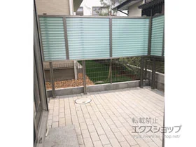 LIXIL ���N�V��(TOEX)�̃t�F���X�E��E�� �v���X�^�t�F���X8S�^ 2�i��[60�p] �{�H��