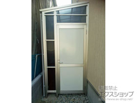 のストックヤード ストックヤードII 片側ドア付きタイプ 積雪〜20ｃｍ対応 施工例