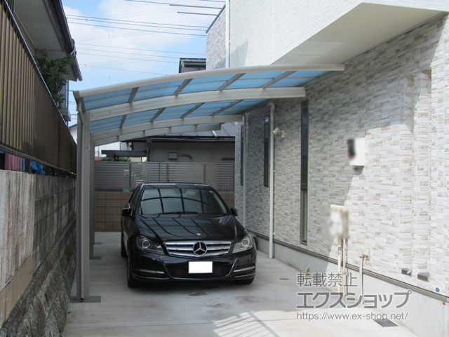 のカーポート レイナポートグラン 延長　積雪〜20cm対応 施工例