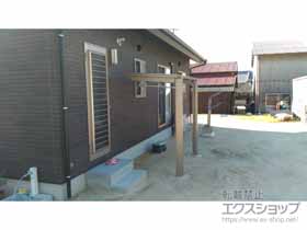 のテラス屋根 フーゴF 独立テラスタイプ 単体 積雪〜20cm対応 施工例