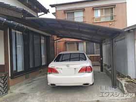 のカーポート ネスカR (ラウンドスタイル) 積雪〜20cm対応 施工例