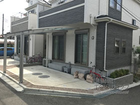 のカーポート レイナポートグラン　積雪〜20cm対応 施工例