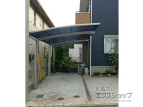 のカーポート レイナポートグラン 延長　積雪〜20cm対応 施工例