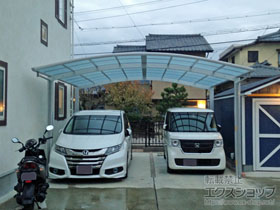 のカーポート レイナツインポートグラン　積雪〜20cm対応 施工例