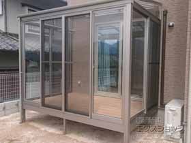 のテラス囲い・サンルーム サニージュ F型 床納まり ランマ無 積雪〜20cm対応 施工例