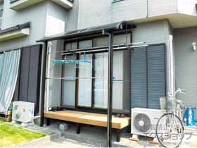 のウッドデッキ マージウッドデッキ 施工例