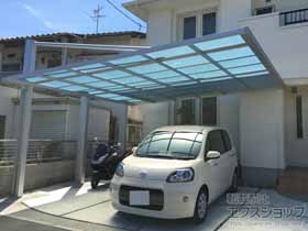 のカーポート ダブルフェース 積雪〜20cm対応 施工例