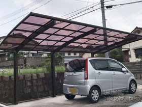 のカーポート レイナポートグラン 延長　積雪〜20cm対応 施工例