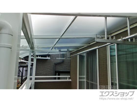 のバルコニー・ベランダ屋根 ヴェクターテラス R型 屋根タイプ 単体 積雪〜20cm対応 施工例