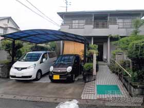 のカーポート レイナツインポートグラン　積雪〜20cm対応 施工例