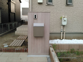 の機能門柱・ポスト ウォールスクリーン ファンクションユニット門袖 施工例