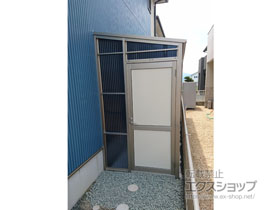 のストックヤード ストックヤードII 片側ドア付きタイプ 積雪〜20ｃｍ対応 施工例