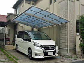 のカーポート ネスカR (ラウンドスタイル) 積雪〜20cm対応 施工例