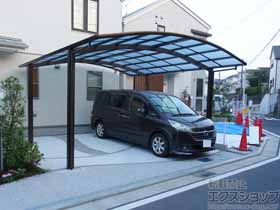 のカーポート レイナツインポートグラン　積雪〜20cm対応 施工例