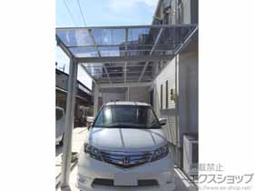 のカーポート ネスカF (フラットスタイル) 積雪〜20cm対応 施工例