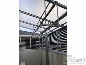 のバルコニー・ベランダ屋根 ヴェクターテラス R型 屋根タイプ 単体 積雪〜20cm対応 施工例