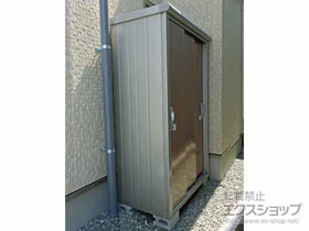 の物置・屋外倉庫 エスモ 一般型 1200×650×1959 ESE-1206A-MR 施工例