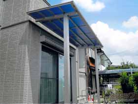 のテラス屋根 エフルージュグランZERO テラスタイプ 積雪〜20cm対応 施工例