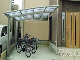 のカーポート ネスカR (ラウンドスタイル) 積雪〜20cm対応 施工例