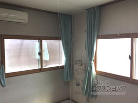 の二重窓（内窓） インプラス ダストバリア仕様 引違い窓 2枚建 施工例