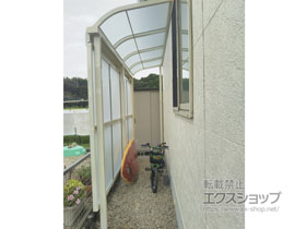 のテラス屋根 スピーネ R型 テラスタイプ 単体 積雪〜20cm対応 施工例