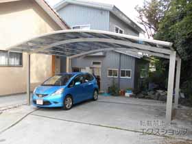 のカーポート レイナツインポートグラン　積雪〜20cm対応 施工例