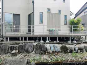 のウッドデッキ リウッドデッキ 200 施工例