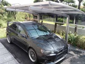 Value Selectのカーポート プレシオスポート アルファ 積雪〜20cm対応 施工例