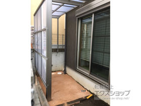 のテラス屋根 フーゴF 独立テラスタイプ 単体 積雪〜20cm対応 施工例