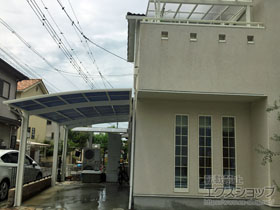 のカーポート レイナポートグラン 延長　積雪〜20cm対応 施工例