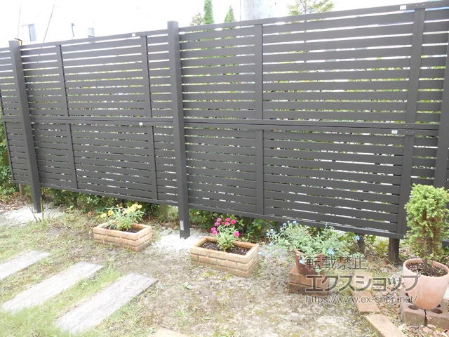 LIXIL ���N�V��(TOEX)�̃t�F���X�E��E�� �v���X�^�t�F���X 7Y�^ ���i�x�� �{�H��