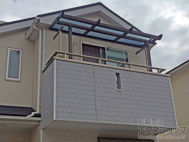 ナチュレ 壁付け納まり 屋根タイプ 単体の施工例一覧 トラッドパイン バルコニー屋根ならエクスショップ