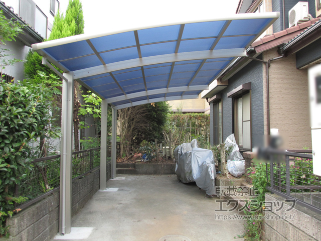 のカーポート レイナポートグラン 延長　積雪〜20cm対応 施工例