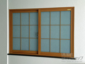 の二重窓（内窓） インプラス ダストバリア仕様 引違い窓 2枚建 施工例