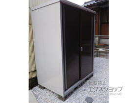 の物置・屋外倉庫 シンプリー 一般型 1520×905×1903 MJX-159E-TB 施工例