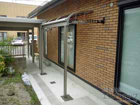 のテラス屋根 スピーネ R型 3000 テラスタイプ 単体 積雪〜100cm対応 施工例