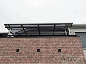 のバルコニー・ベランダ屋根 スピーネ F型 屋根タイプ 単体 積雪〜20cm対応 施工例