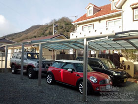 のカーポート レイナツインポートグラン　積雪〜20cm対応 施工例