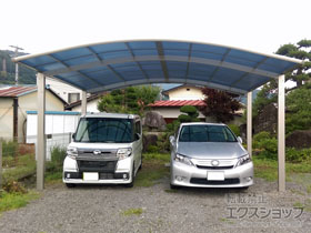 のカーポート レイナツインポートグラン　積雪〜20cm対応 施工例