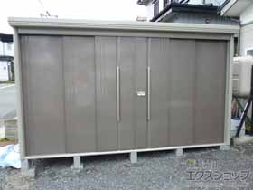 の物置・屋外倉庫 Mr.ストックマンダンディ 一般型 3600×1590×2110 ND-3615-Y-B 施工例