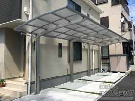 のカーポート レイナポートグラン 縦連棟　積雪〜20cm対応 施工例