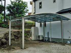 のカーポート プレシオスポート ワイド 積雪〜20cm対応 施工例