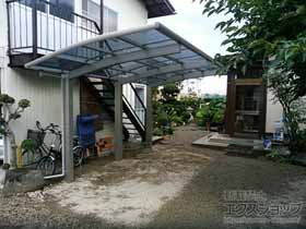 のカーポート レイナポートグラン50 積雪〜50cm対応*3本柱仕様 施工例