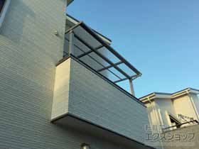のバルコニー・ベランダ屋根 ヴェクターテラス F型 屋根タイプ 単体 積雪〜20cm対応 施工例
