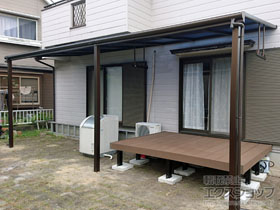 のウッドデッキ マージウッドデッキ 施工例