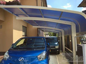 Value Selectのカーポート プレシオスポート アルファ 積雪〜20cm対応 施工例