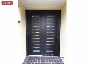 LIXIL ���N�V��(�g�X�e��)�̌��փh�A ���V�F���g���ֈ��� PG�d�l 2������ �����}�� 16�^(���V) �{�H��