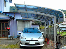 のカーポート レイナキャップポートグラン　積雪〜20cm対応 施工例