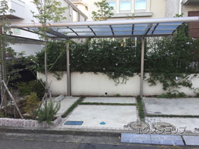 のカーポート フーゴA (アーチスタイル) 積雪〜20cm対応 施工例